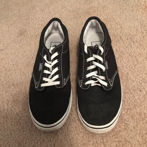 Black Low Top Vans